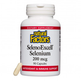   Natural Factors SelenoExcell Selenium 200 mg 90 caps