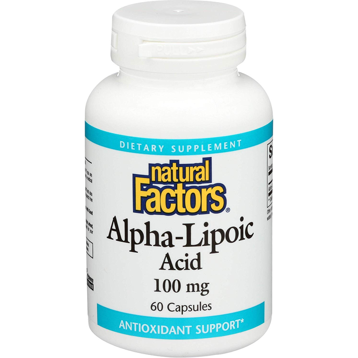 Natural Factors Alpha-Lipoic Acid 100 mg 60 caps - зображення 1