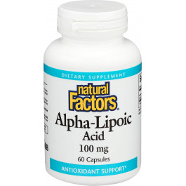   Natural Factors Alpha-Lipoic Acid 100 mg 60 caps