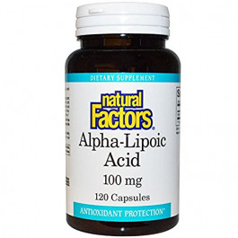   Natural Factors Alpha-Lipoic Acid 100 mg 120 caps