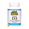 Natural Factors Vitamin D3 5000 IU 240 caps - зображення 1