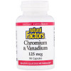 Natural Factors Chromium & Vanadium 125 mcg 90 caps - зображення 1