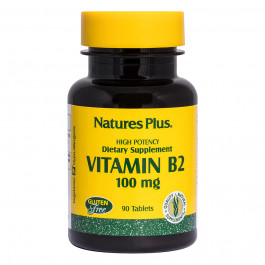 Nature's Plus Vitamin B-2 100 mg /Riboflavin/ 90 tabs