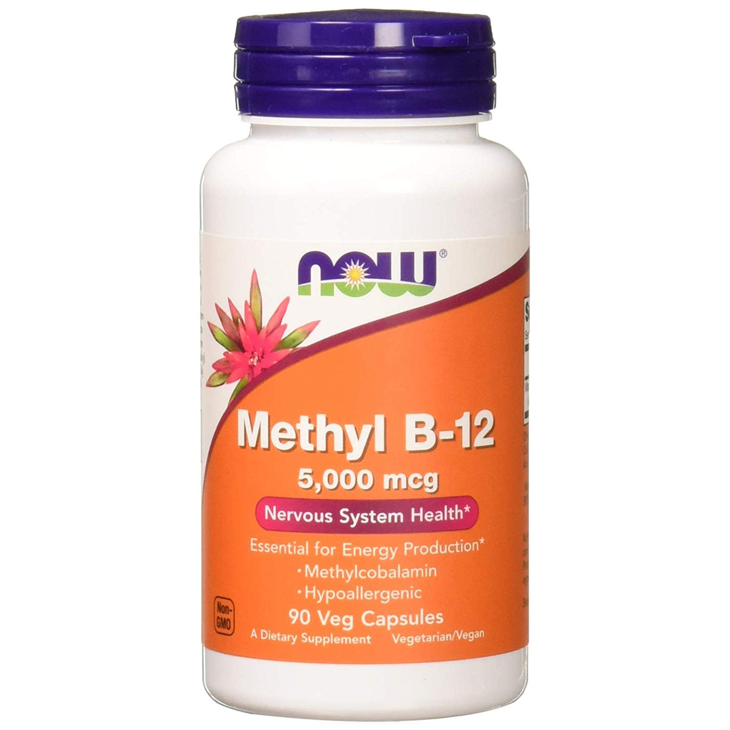 Now Methyl B-12 5,000 mcg 90 caps - зображення 1