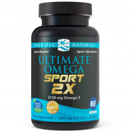 Nordic Naturals Ultimate Omega 2X Sport 60 caps Lemon