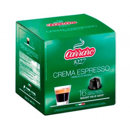 Carraro Crema Espresso Dolce Gusto в капсулах 16 шт