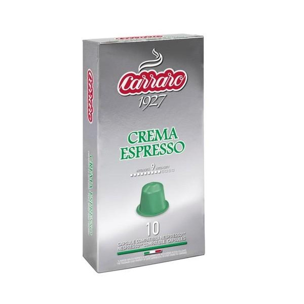 Carraro Crema Espresso Nespresso в капсулах 10 шт - зображення 1