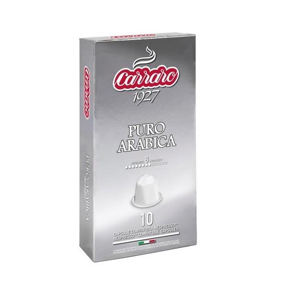 Carraro Puro Arabica Nespresso в капсулах 10 шт - зображення 1