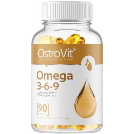 OstroVit Omega 3-6-9 90 caps - зображення 1