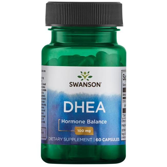 Swanson DHEA 100 mg 60 caps - зображення 1