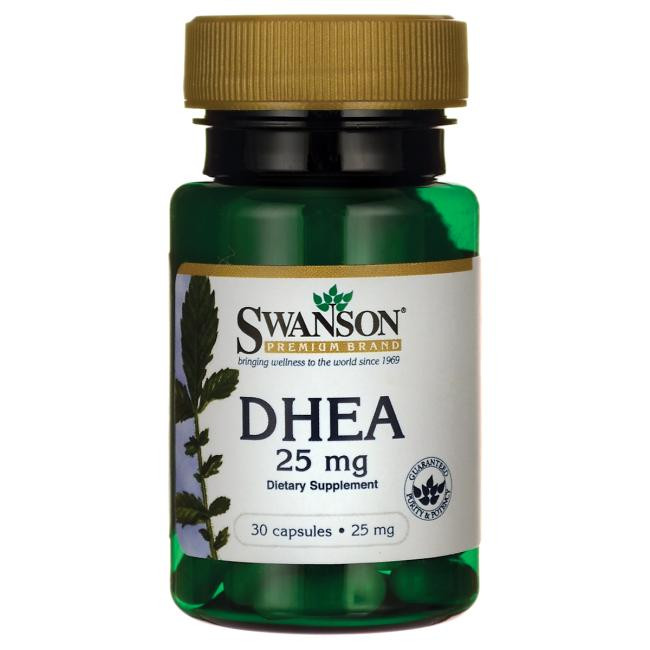 Swanson DHEA 25 mg 30 caps - зображення 1