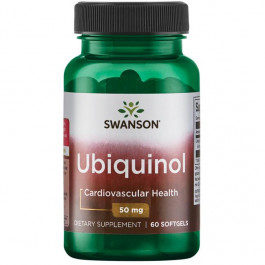   Swanson Ubiquinol 50 mg 60 caps