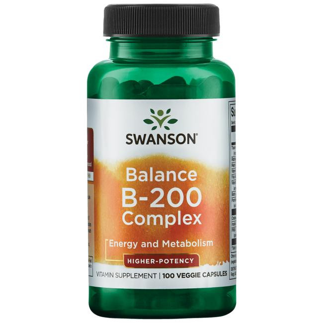 Swanson Balance B-200 Complex 100 caps - зображення 1