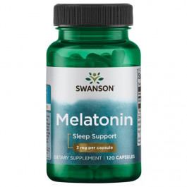 Swanson Melatonin 3 mg 120 caps
