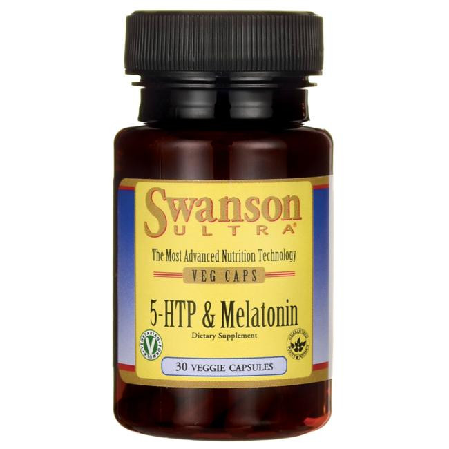 Swanson 5-HTP & Melatonin 30 caps - зображення 1