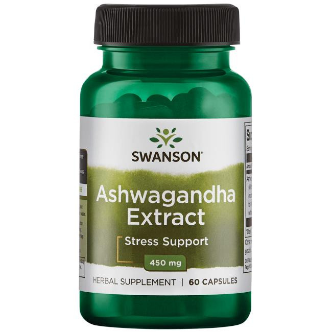 Swanson Ashwagandha Extract 450 mg 60 caps - зображення 1