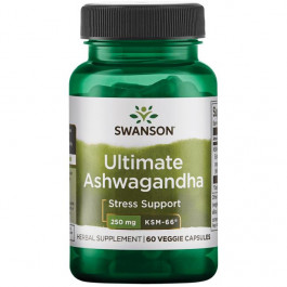   Swanson Ultimate Ashwagandha 250 mg 60 caps