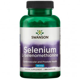 Swanson Selenium L-Selenomethionine 100 mcg 300 caps