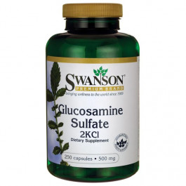 Swanson Glucosamine Sulfate 2KCl 500 mg 250 caps