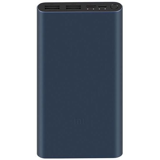 Xiaomi Mi Power bank 3 10000mAh Black PLM13ZM - зображення 1