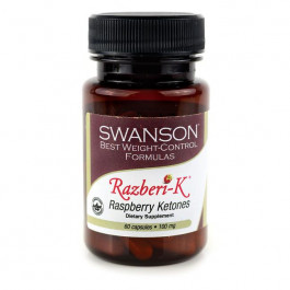 Swanson Razberi-K Raspberry Ketones 100 mg 60 caps