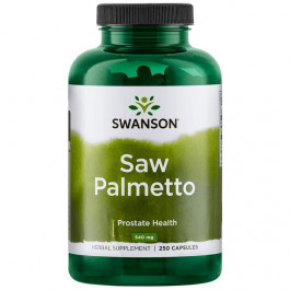 Swanson Saw Palmetto 540 mg 250 caps