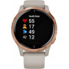 Garmin Venu Rose Gold Stainless Steel Bezel w. Light Sand and Silicone B. (010-02173-23/22/21) - зображення 1