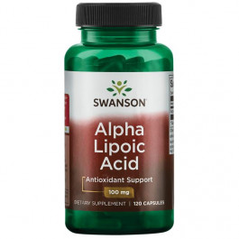 Swanson Alpha Lipoic Acid 100 mg 120 caps