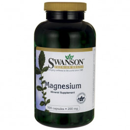Swanson Magnesium 200 mg 500 caps
