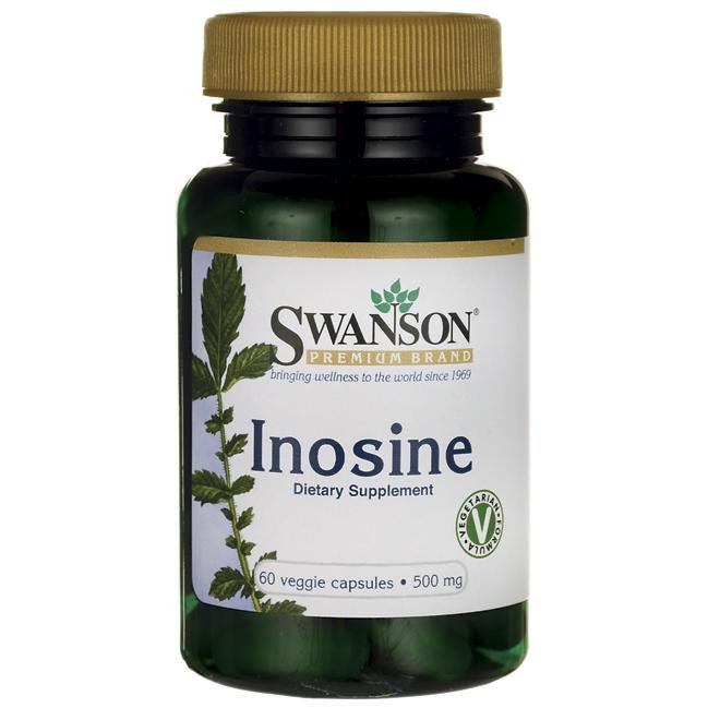 Swanson Inosine 500 mg 60 caps - зображення 1