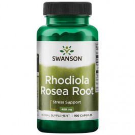 Swanson Full Spectrum Rhodiola Rosea Root 400 mg 100 caps
