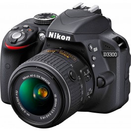 Nikon D3300 kit (18-55mm VR) AF-P Black