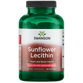 Swanson Sunflower Lecithin Non-GMO 1,200 mg 90 caps