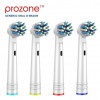 Насадка для електричної зубної щітки ProZone PRO Cross 4pcs for Oral-B