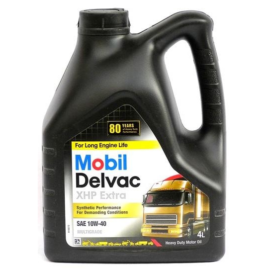 Mobil Delvac XHP Extra 10W-40 4 л - зображення 1