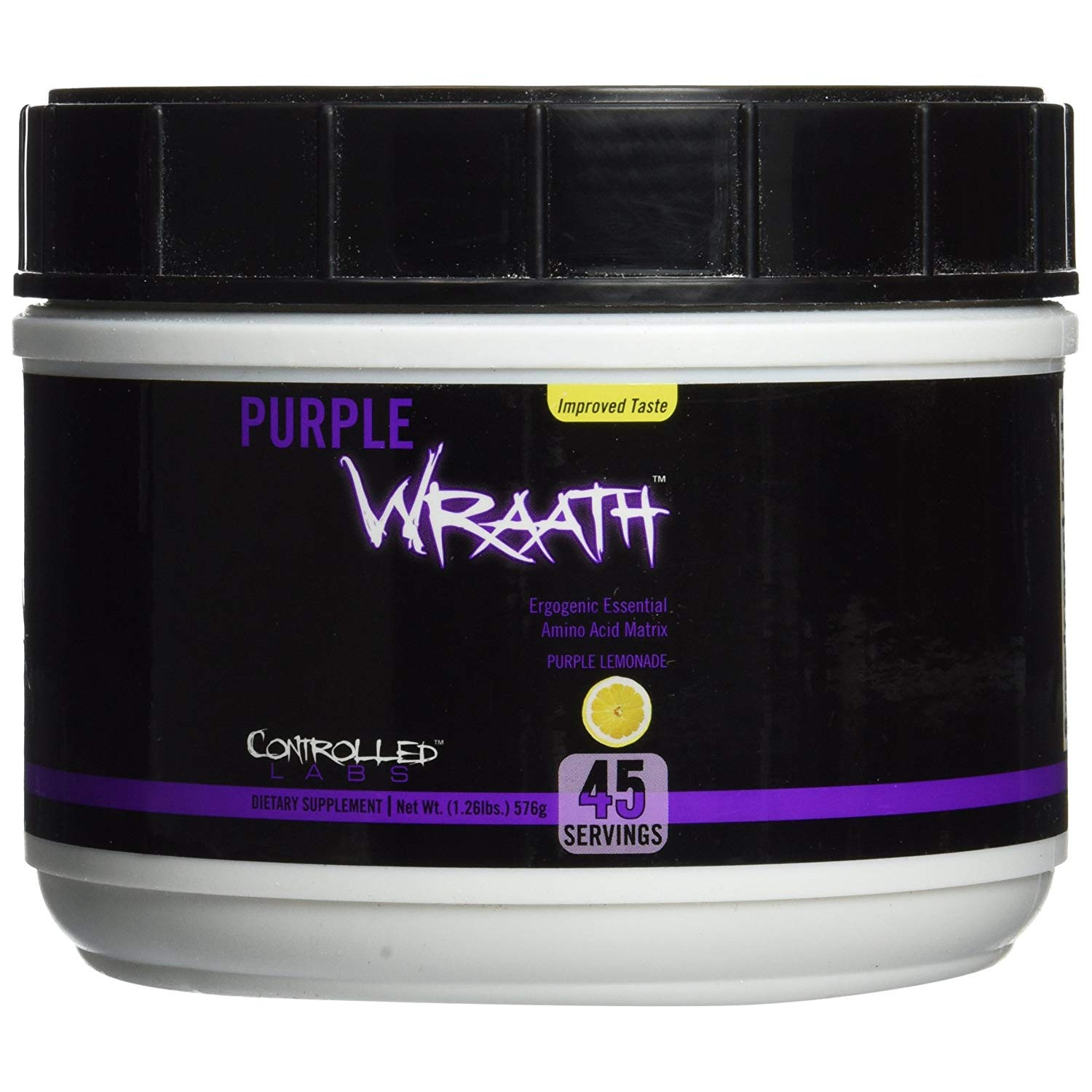 Controlled Labs Purple Wraath 576 g /45 serings/ Purpure Lemonade - зображення 1