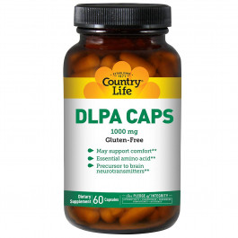 Country Life DLPA /DL-Phenylalanine/ 1000 mg 60 caps