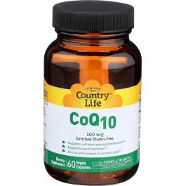 Country Life Vegan CoQ10 100 mg 60 caps