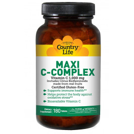 Country Life Maxi C-Complex 180 tabs