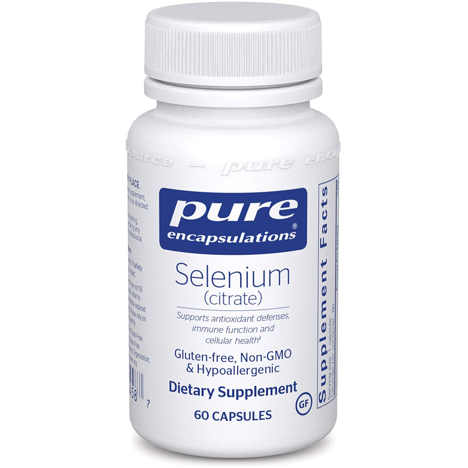 Pure Encapsulations Selenium /citrate/ 60 caps - зображення 1