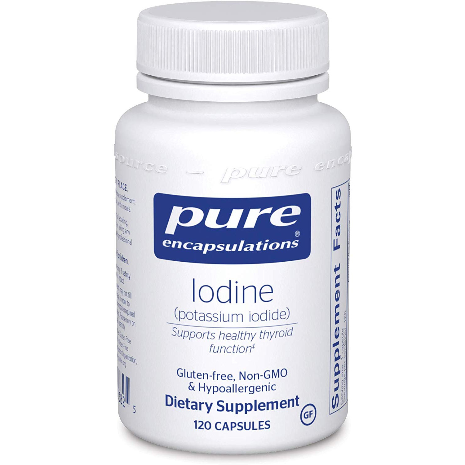 Pure Encapsulations Iodine /Potassium Iodide/ 120 caps - зображення 1