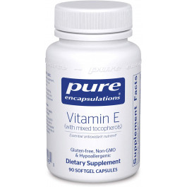 Pure Encapsulations Vitamin E /with mixed tocopherols/ 90 caps