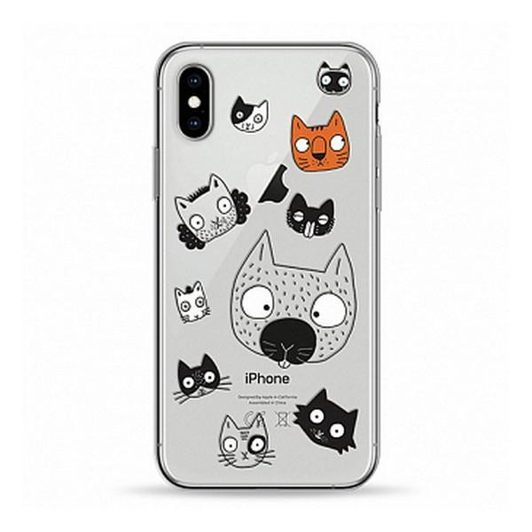 Pump Transparency Case for iPhone X/Xs Faces (PMTRX/XS-1/87) - зображення 1