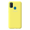 TOTO Silicone Full Protection Case Samsung Galaxy M30s Yellow - зображення 1