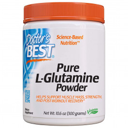 Doctor's Best Pure L-Glutamine Powder 300 g /60 swrvings/ Unflavored