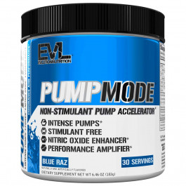 Evlution Nutrition PumpMode Powder 183 g /30 servings/ Blue Raz