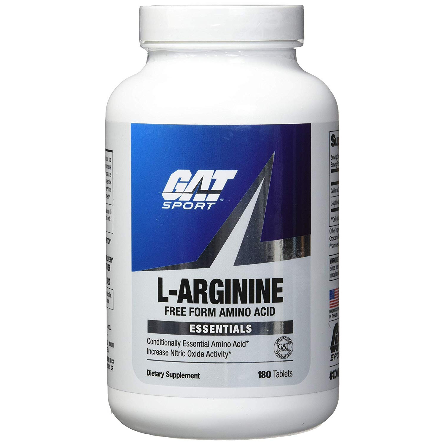 GAT Sport L-Arginine 180 tabs - зображення 1