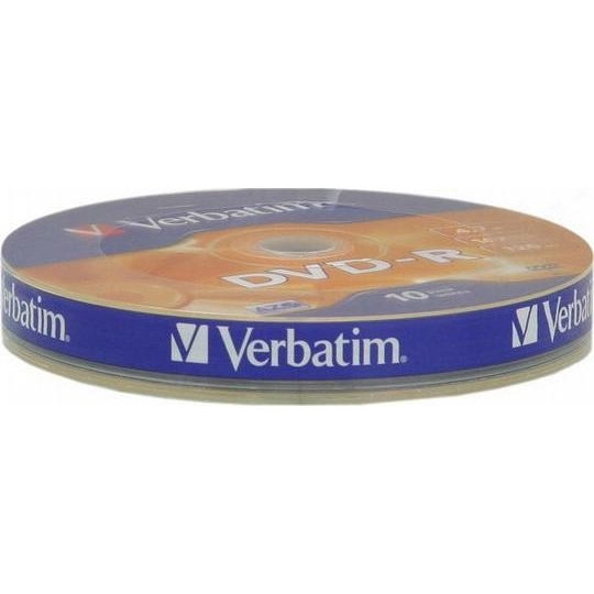 Verbatim DVD-R 4,7GB 16x Spindle Packaging 10шт (43729) - зображення 1
