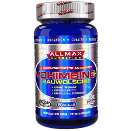 Allmax Nutrition Yohimbine + Rauwolscine 60 caps