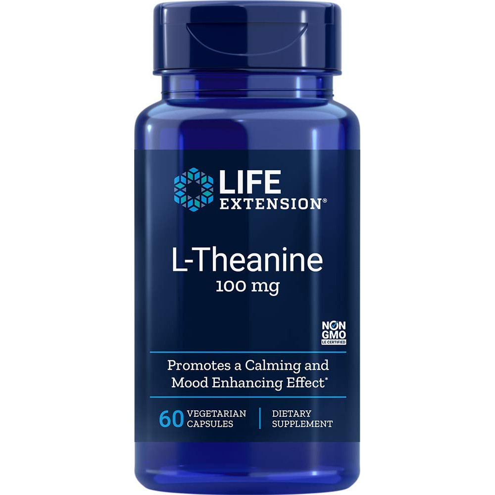 Life Extension L-Theanine 100 mg 60 caps - зображення 1